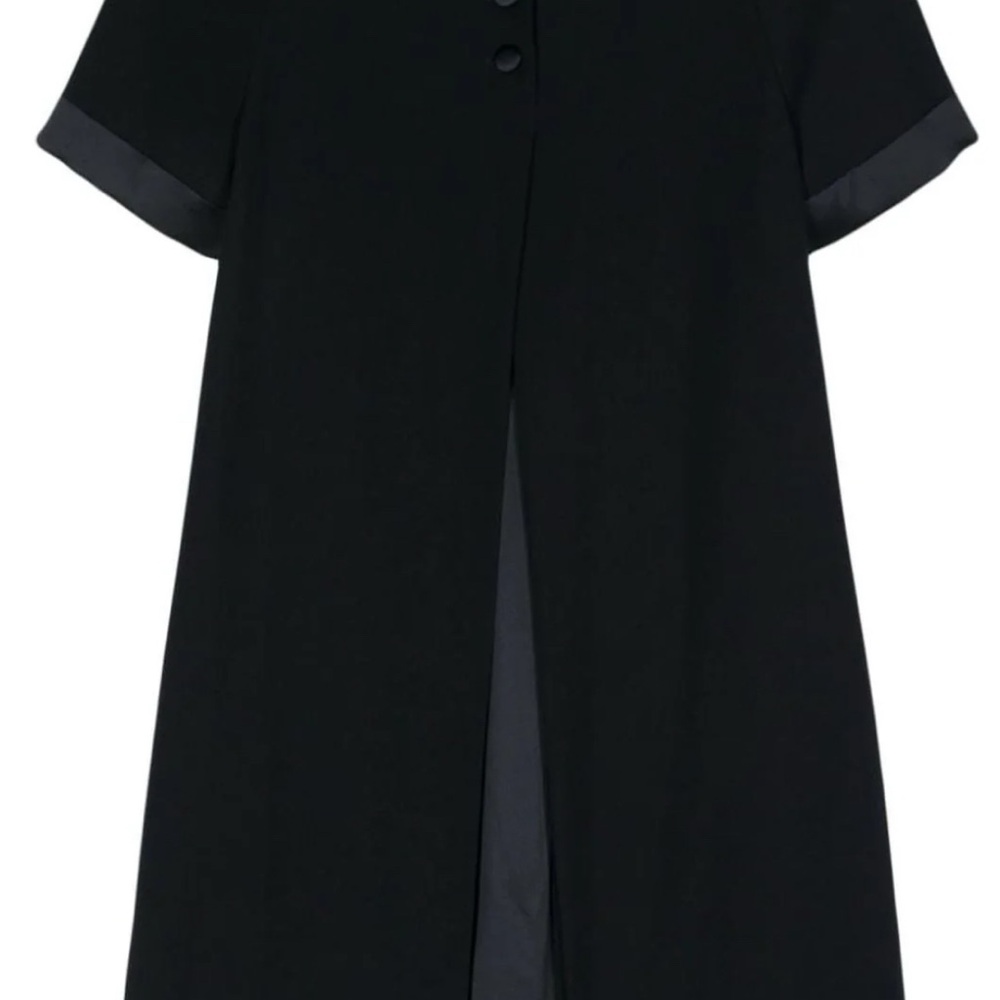 EMPORIO ARMANI
cady flared mini dress